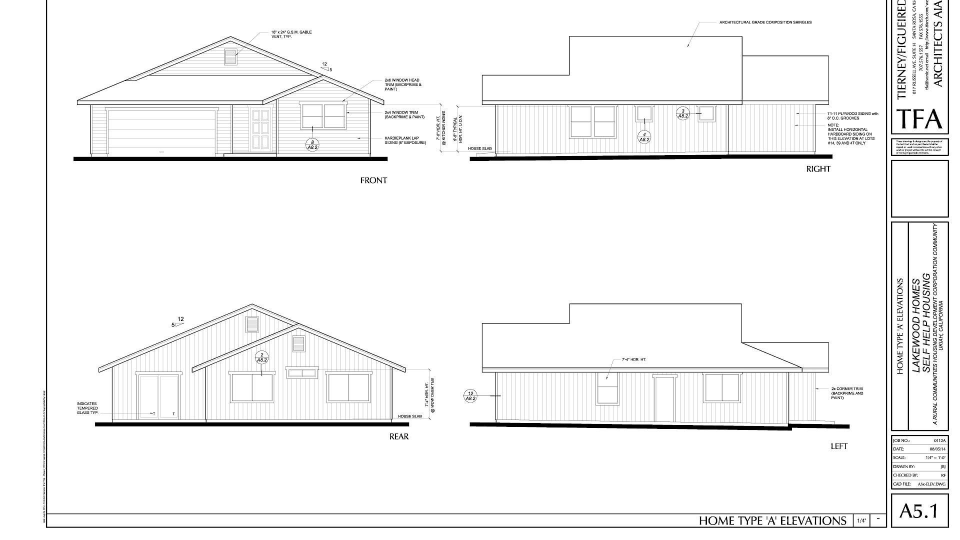 House Model A 1 Story 3 Bedroom slide image